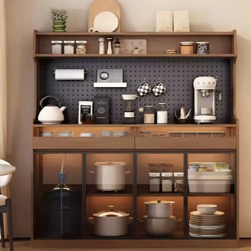 Étagères de cuisine, vitrines de salon, armoires anti-poussière, étagères de luxe, casiers de rangement pour chambre à coucher, meubles d'entrée d'angle pour adultes