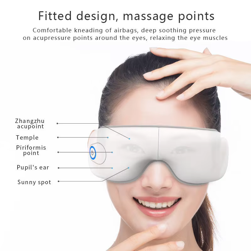 Masseur oculaire VIMYSHOW avec compression par pression d'air et vibration