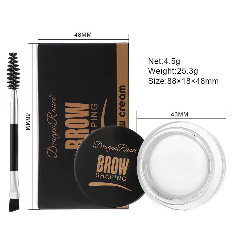 Gel à sourcils folle blanc-Style européen et américain