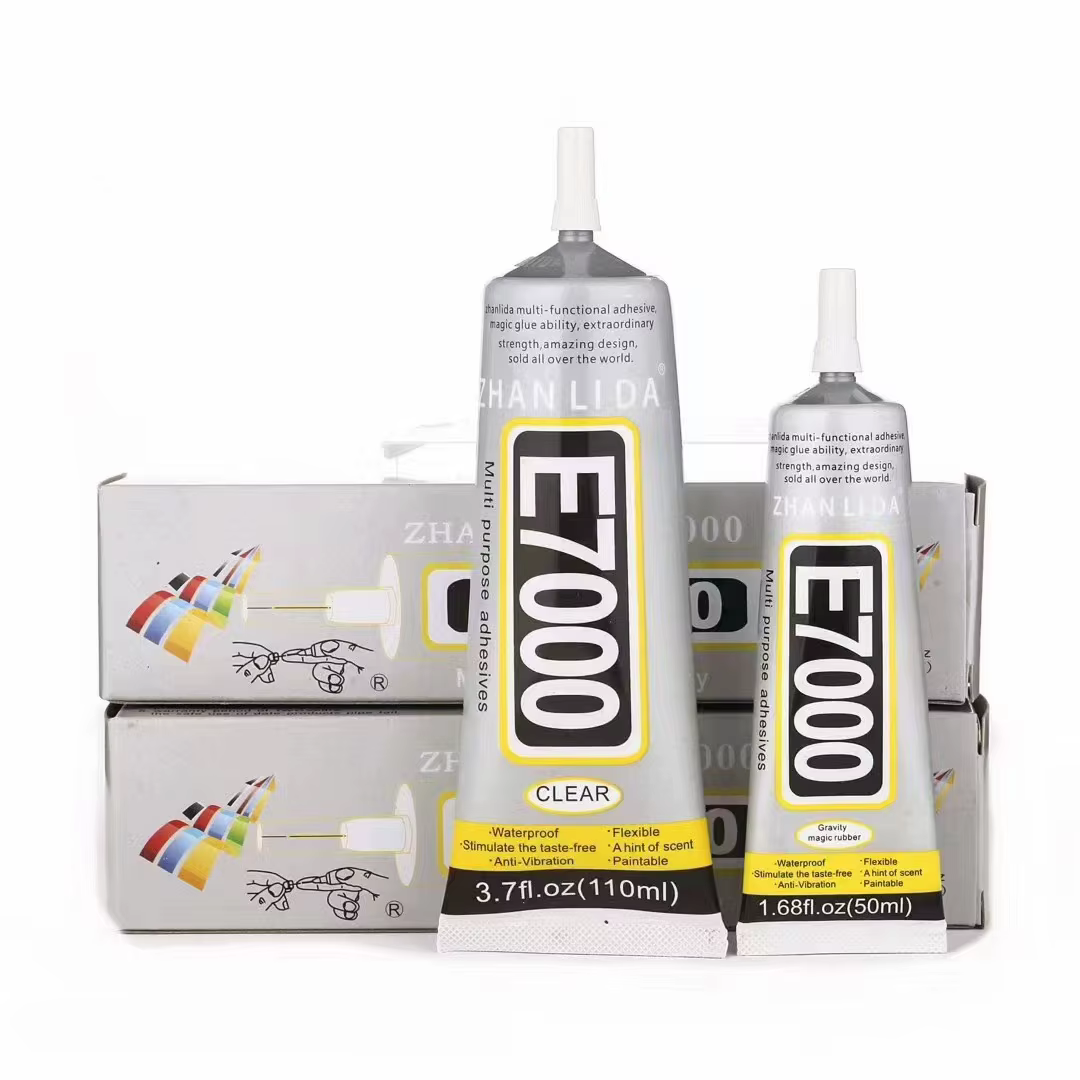 Colle liquide E7000, 50ml, résine plus puissante, adhésif de force, transparent, polyvalent, Super scellant, combiné, bricolage tactile