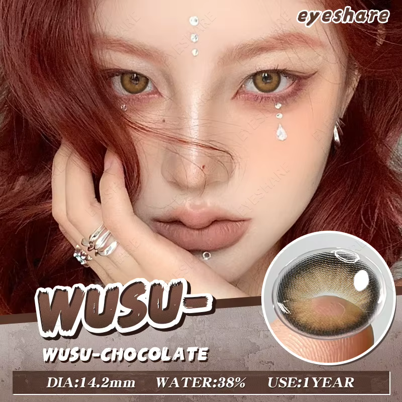 EYESHARE 1 paire de lentilles de Contact de couleur pour les yeux