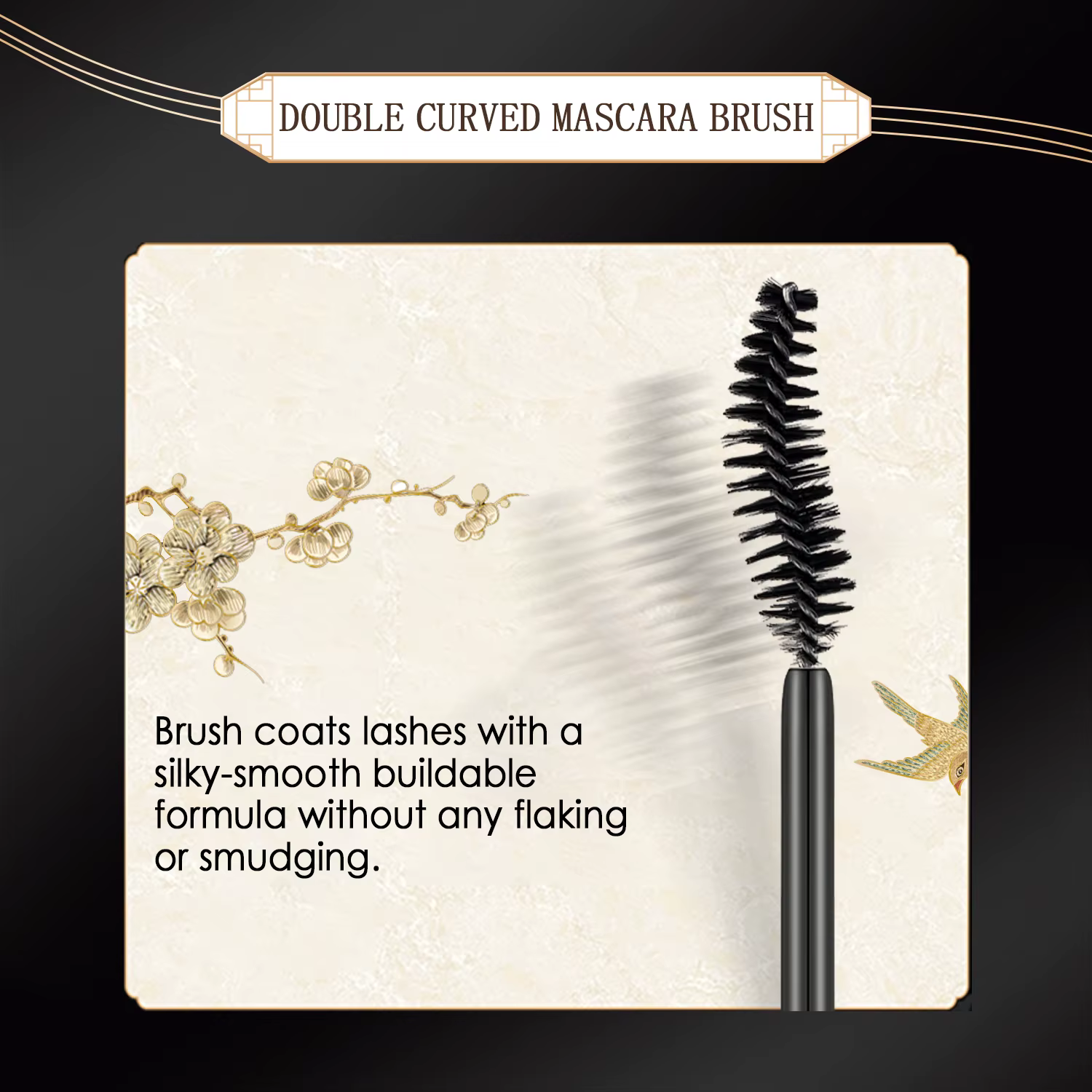 Mascara CATKIN Noir, Volumisant & Allongeant