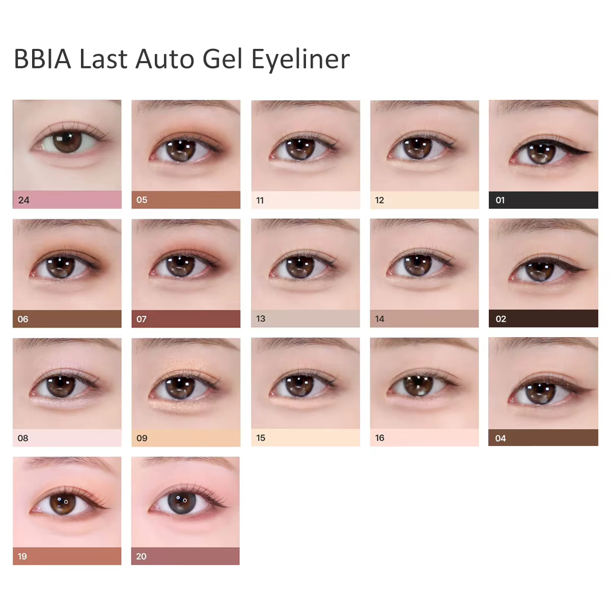 Eyeliner en gel BBIA Last Auto