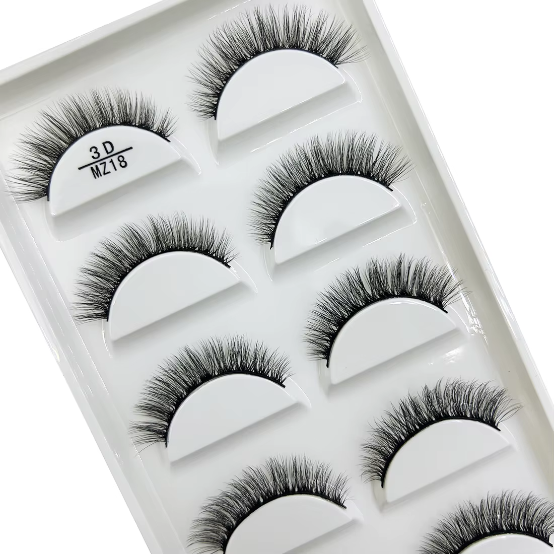 Nouveau 28 Style 5 paires naturel vison Faux Cils maquillage Extension