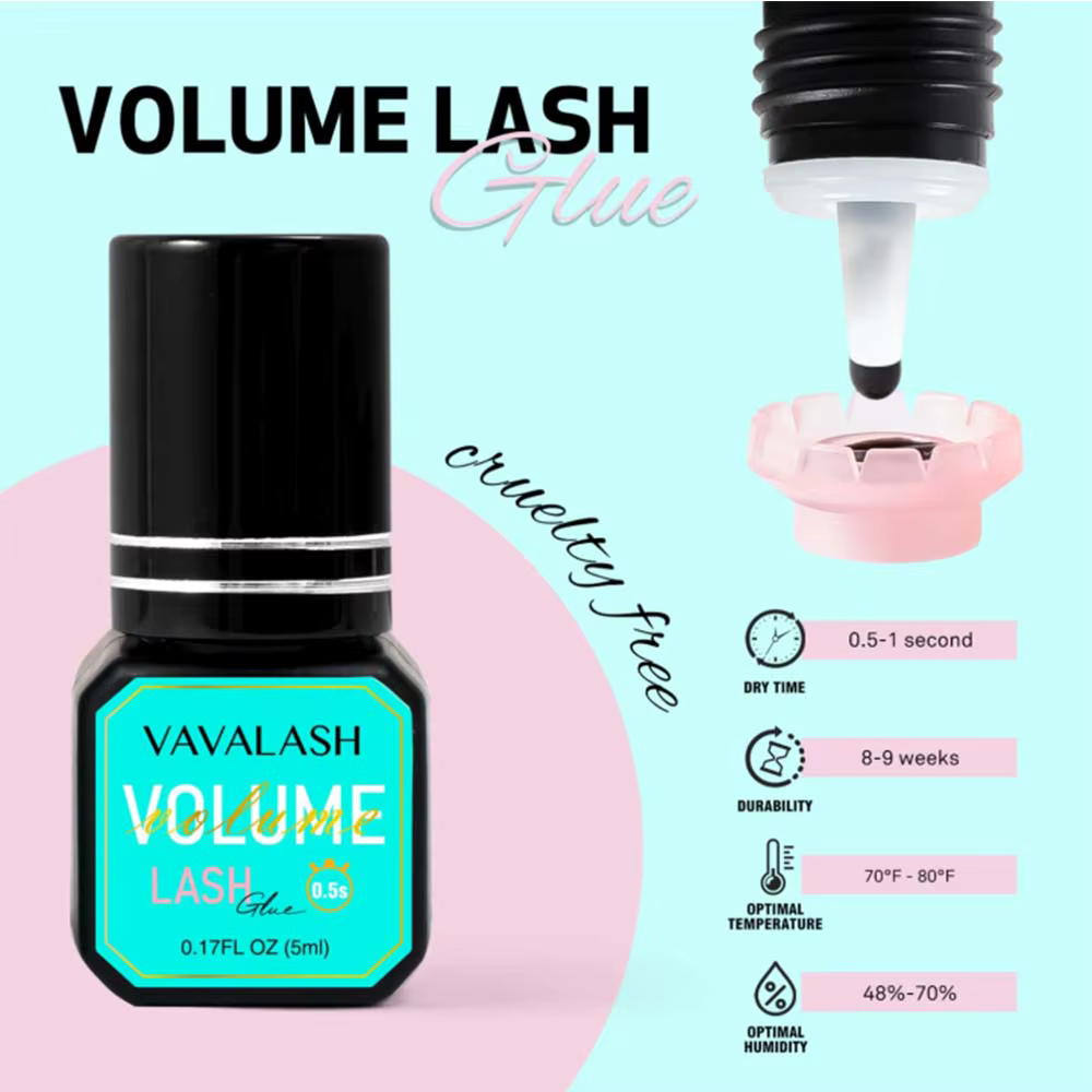 VAVALASH colle à cils 0.3S 0.5S 1S 2S adhésif pour Extension
