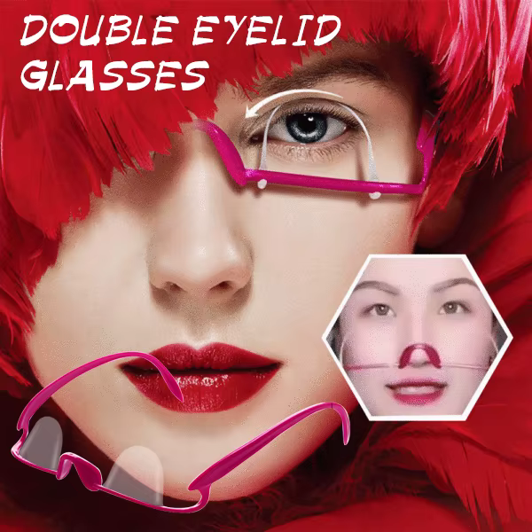 Lunettes à effet Double paupière