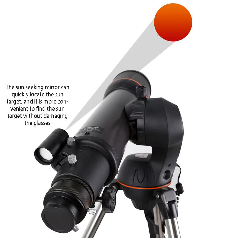 Angeleyes détecteur solaire pour le positionnement du soleil détecteur Total éclipse et Observation d'éclipse partielle pour télescope d'astronomie chaude