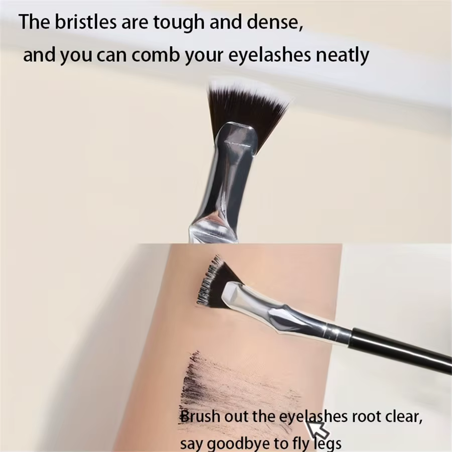 Brosse professionnelle en éventail pour Mascara