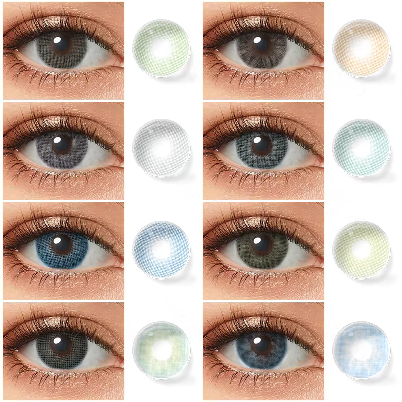 Haute qualité! Freshgo lentilles de Contact de couleur naturelle pour les yeux