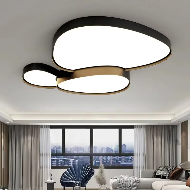 Lampe de plafond pour salon, lustres LED modernes pour salle à manger, chambre à coucher, décoration nordique simple pour la maison, luminaires de plafond LED