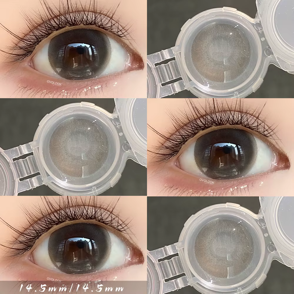Nouveau 1 paire de lentilles de Contact colorées pour myopie pour les yeux