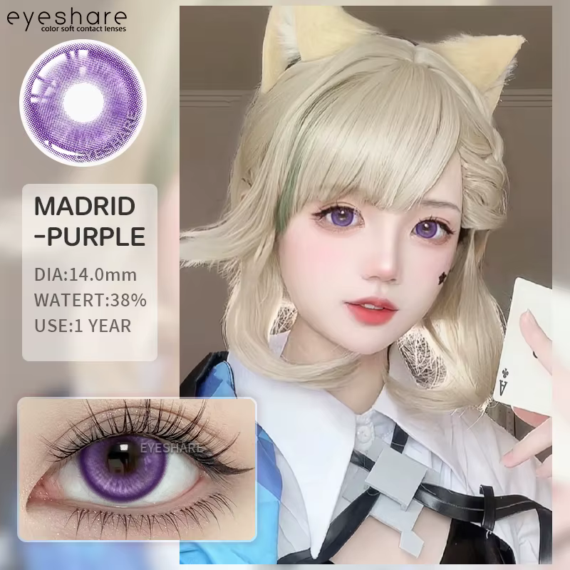 EYESHARE MADRID série lentilles de Contact colorées pour les yeux