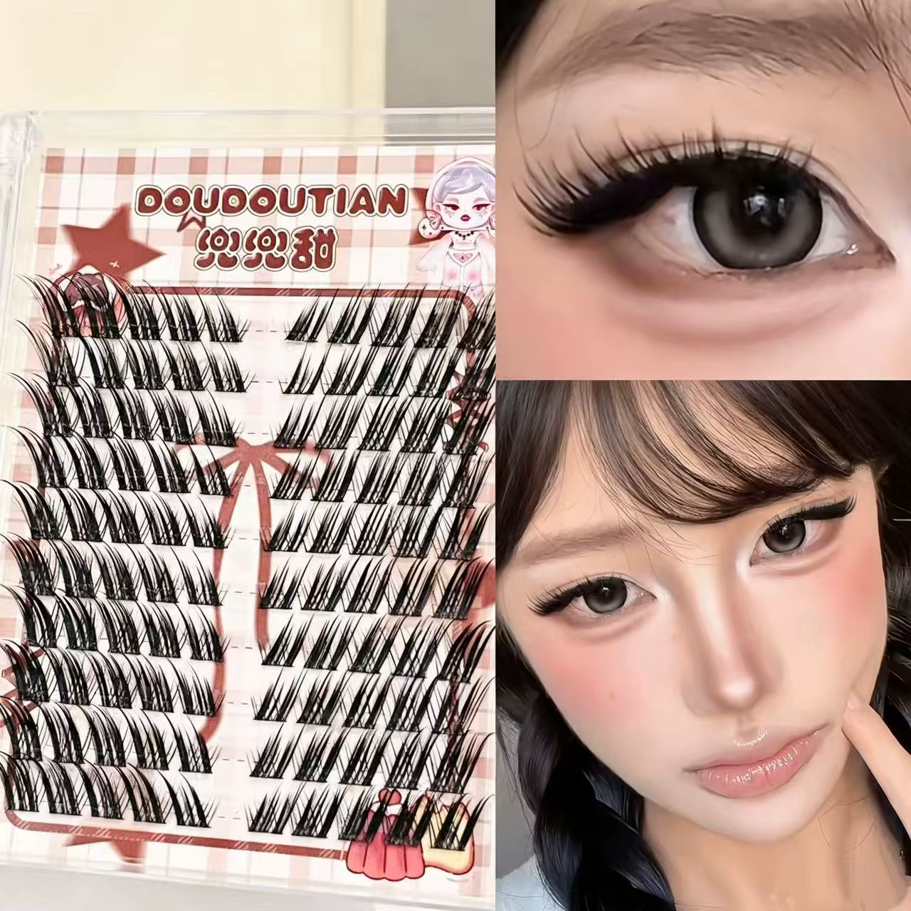 Cils ailés style renard Doudoutian