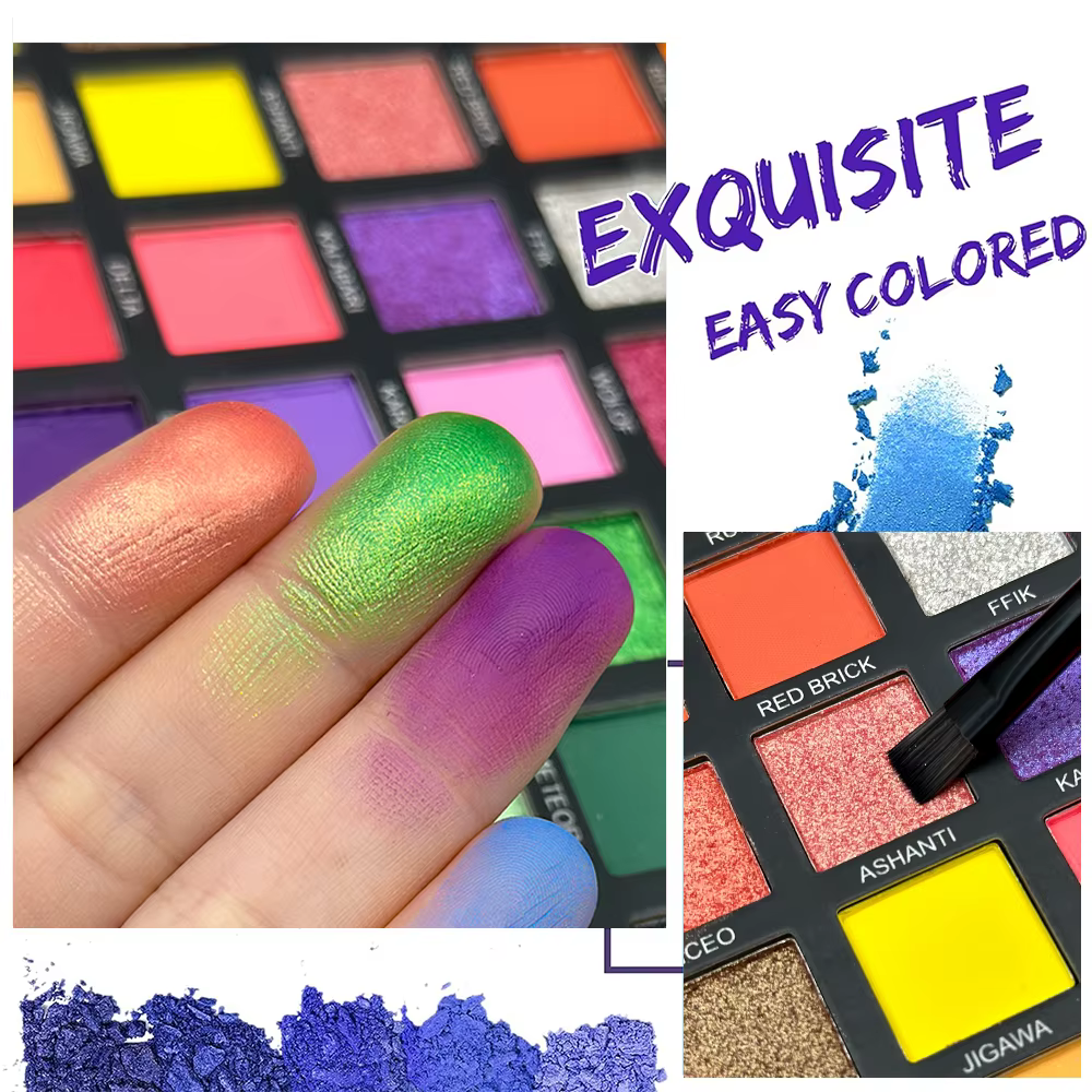 Palette de fards à paupières 50 couleurs
