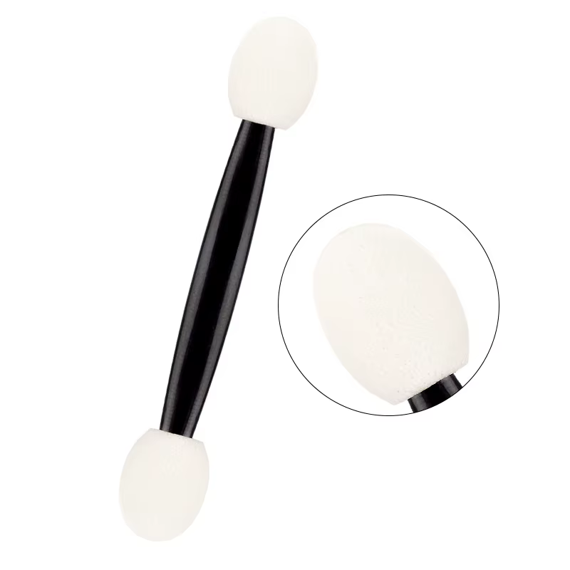 Applicateurs d’ombres à paupières jetables à double embout 25/100 pcs – mini éponges en latex – outils de maquillage
