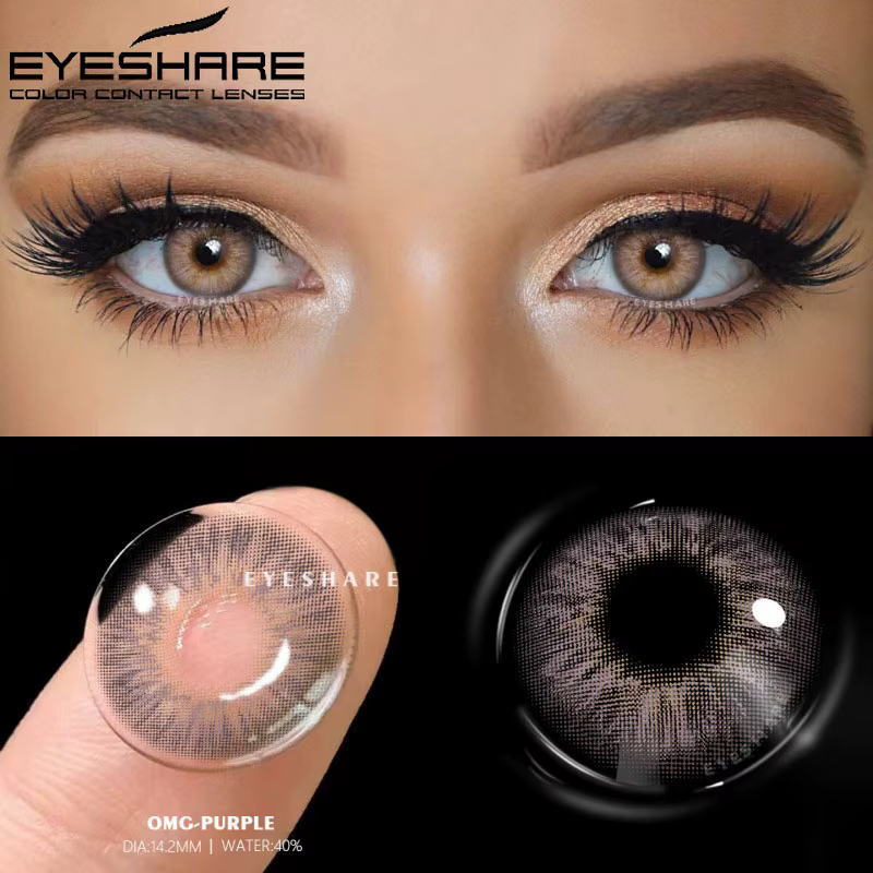 EYESHARE lentilles de couleur naturelle yeux 1 paire