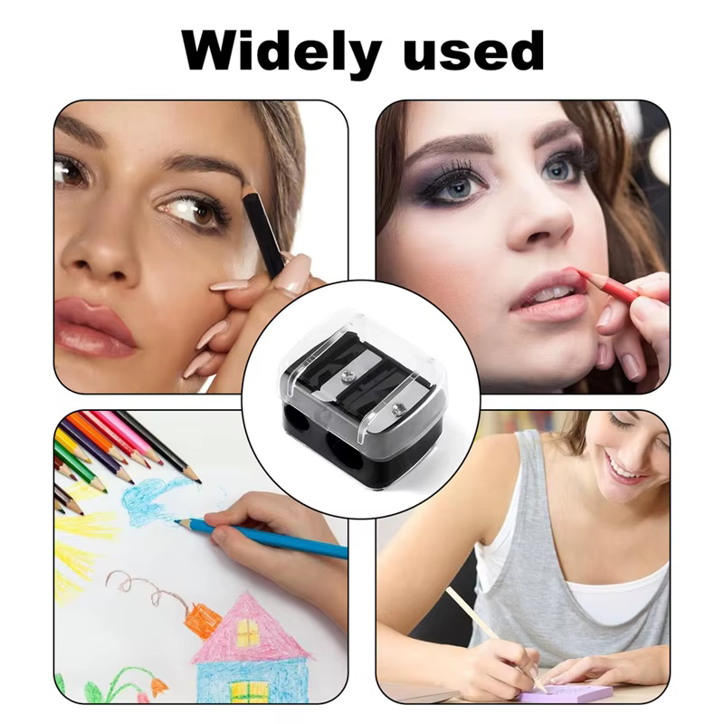 Taille-crayon à sourcils 2 en 1