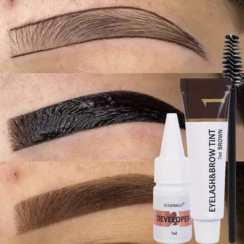 Kit de teinture des cils et des sourcils 2 en 1