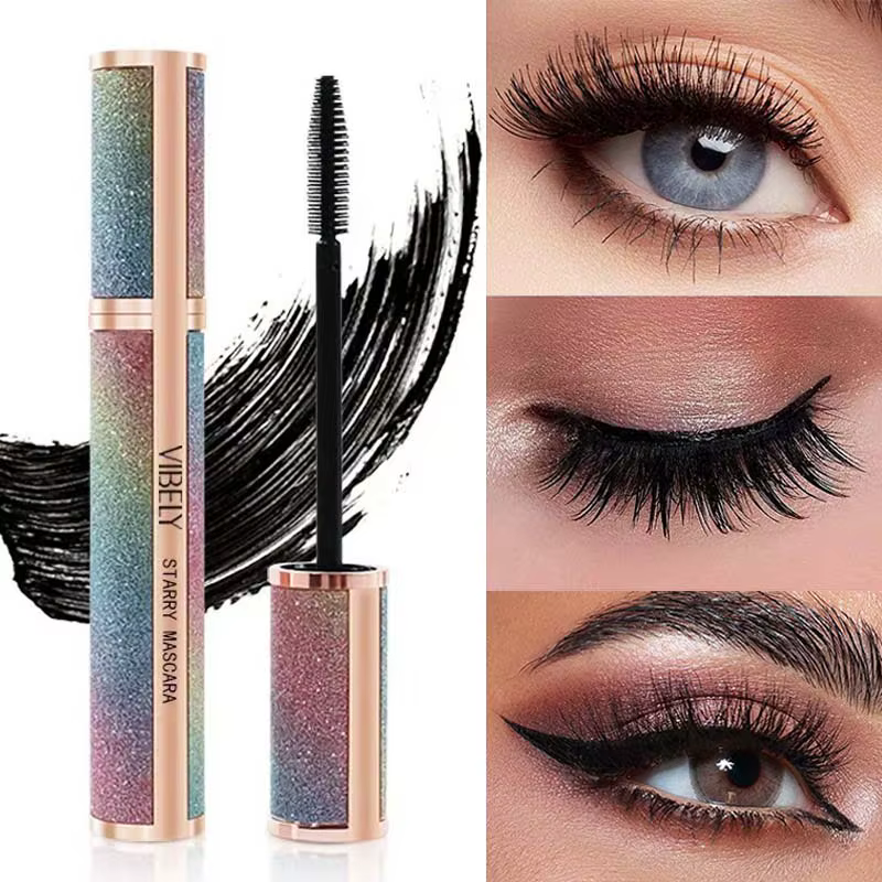 Mascara 4D Starry Sky, maquillage pour allonger les cils