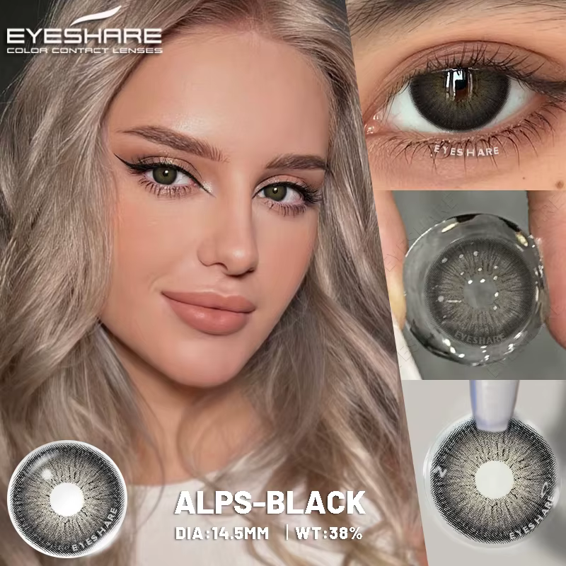 EYESHARE 1 paire de lentilles de Contact de couleur de mode pour les yeux