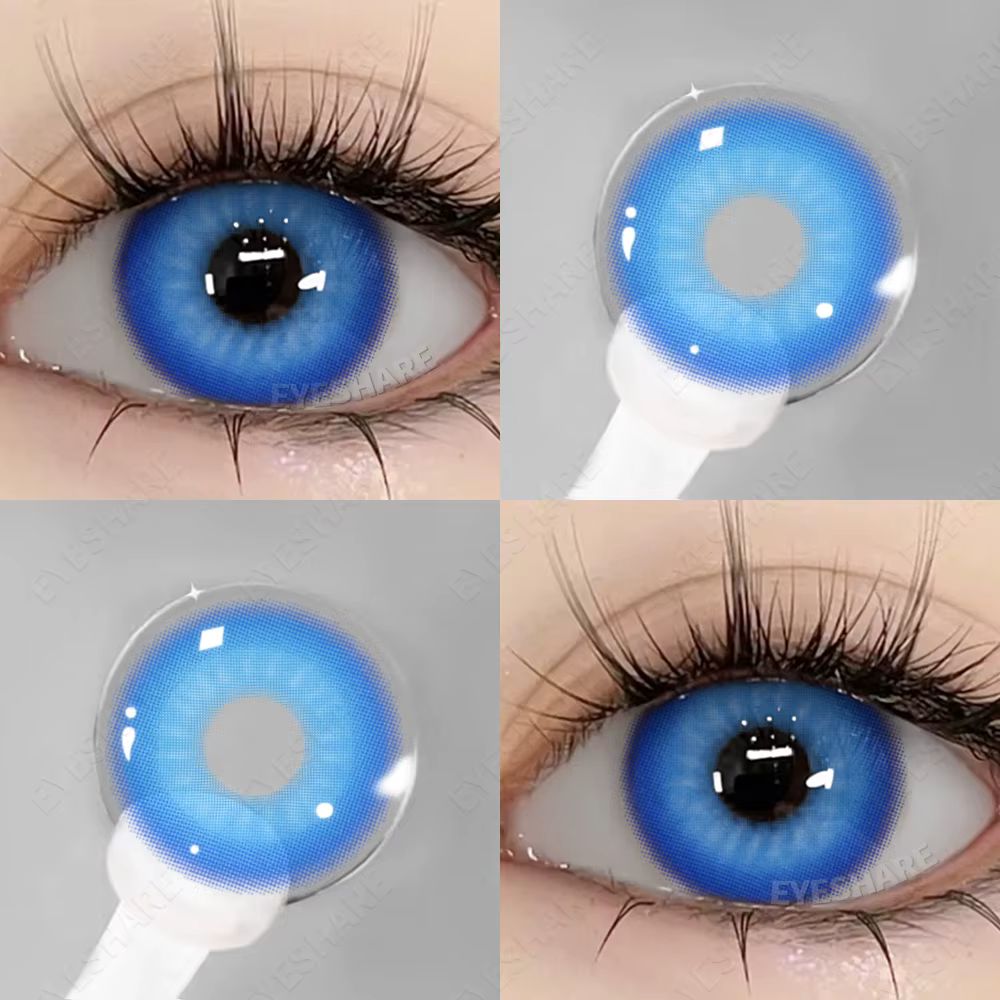 AMARA lentilles de Contact de couleur pour les yeux 1 paire Anime Cosplay