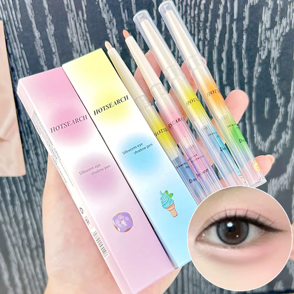 Crayon Aegyo Sal Rose Nude pour le dessous des yeux, effet éclaircissant, stylo de maquillage pour le contour des yeux, surligneur pour paupières inférieures, cosmétique de contour