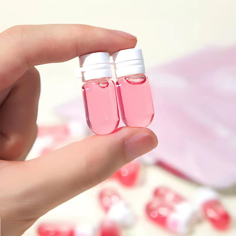 Bouteilles transparentes portables anti-fuite de 2 ml pour démaquillant, essentielles pour les voyageurs, lot de 10 pièces