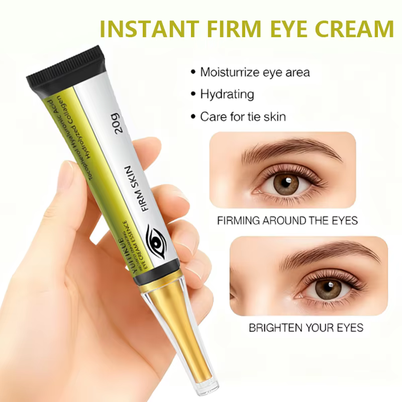 YUITIKUE Crème pour les yeux ferme instantanée 20g - avec acide hyaluronique et collagène