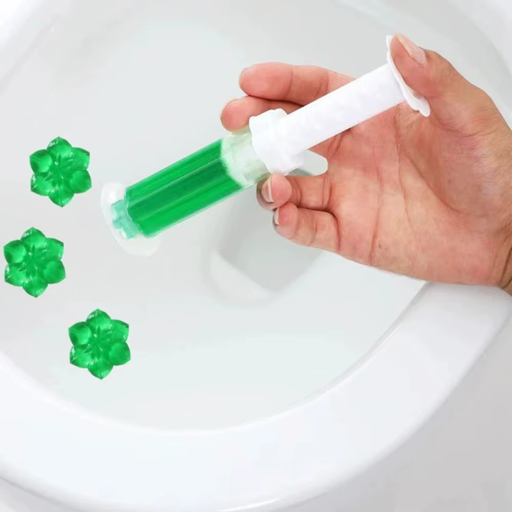 Nettoyant pour toilettes en gel à l'arôme de fleurs 2024, détergent à aiguilles, détergent pour nettoyer les toilettes, désodorisant, élimine les odeurs, outils pour la salle de bain à domicile