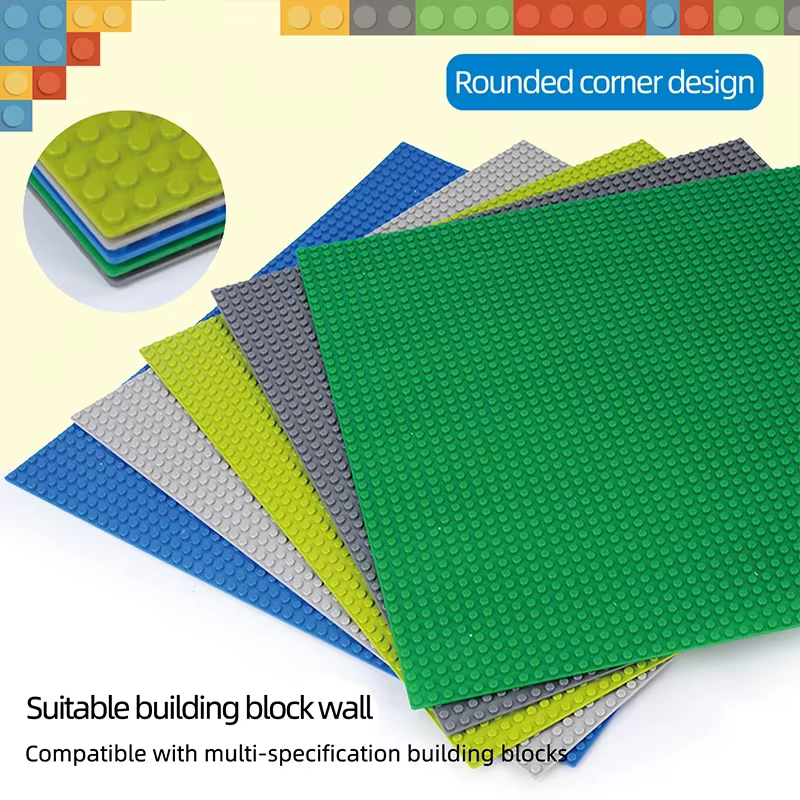 Plaques de base classiques 32x32, 16x32, 16x16 points – Briques de construction, plaques de base DIY en plastique, jouet de construction