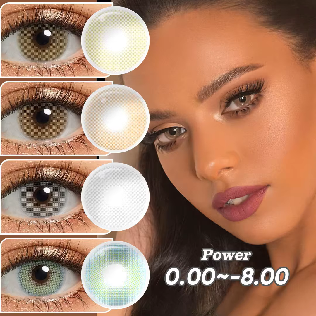(0.00~-8.00) MAGISTER Lentilles de couleur Queen Eye 14.0mm pour usage quotidien avec dioptries