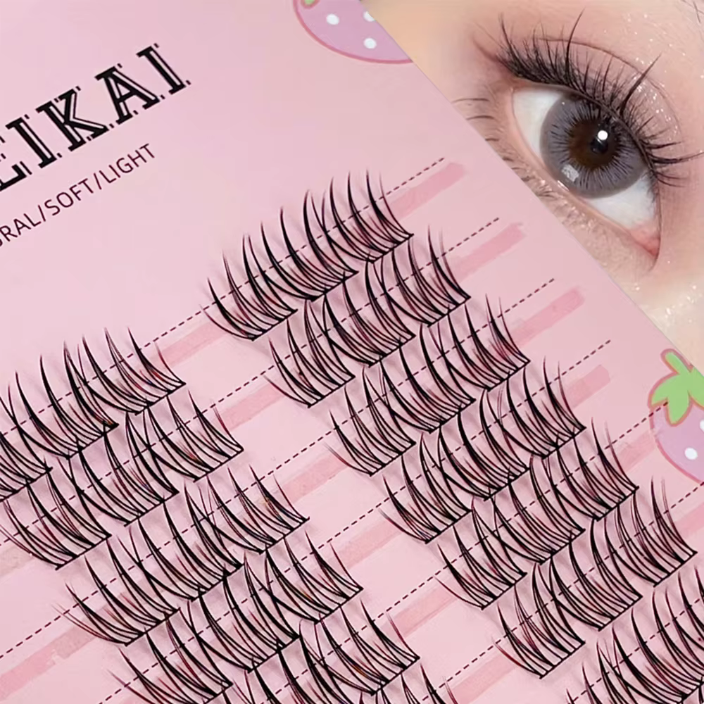 60 bouquets de faux cils - Aspect naturel