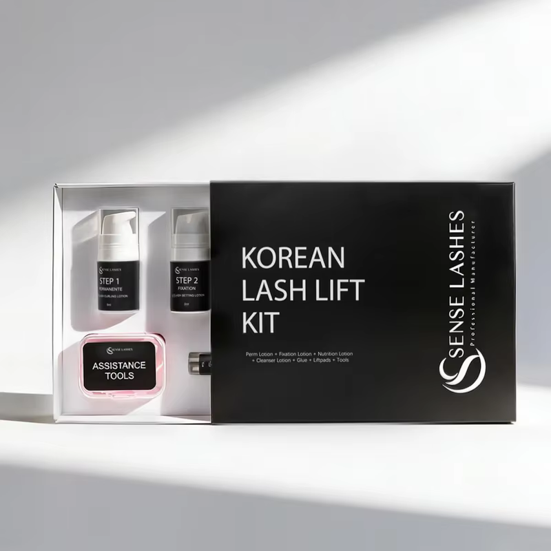 SENSE LASHES Kit de lifting des cils coréen professionnel pour salon et usage domestique