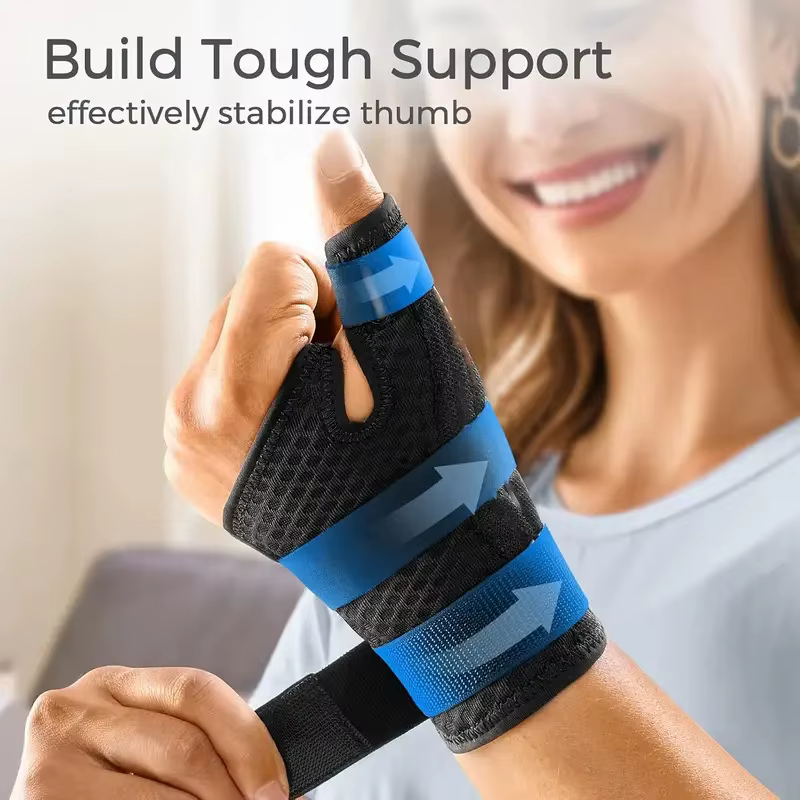 Attelle De pouce pour soulager la douleur, stabilisateur De pouce professionnel, attelle De pouce déclencheur pour l'arthrite De requête, tendinite, CMC, 1 pièces