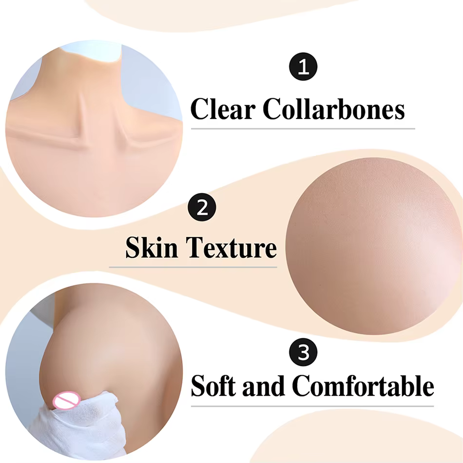 Prothèses mammaires réalistes en silicone, gros seins pour Drag Queen – Prothèse de poitrine artificielle bonnet C/D/E/G pour hommes travestis et transgenres