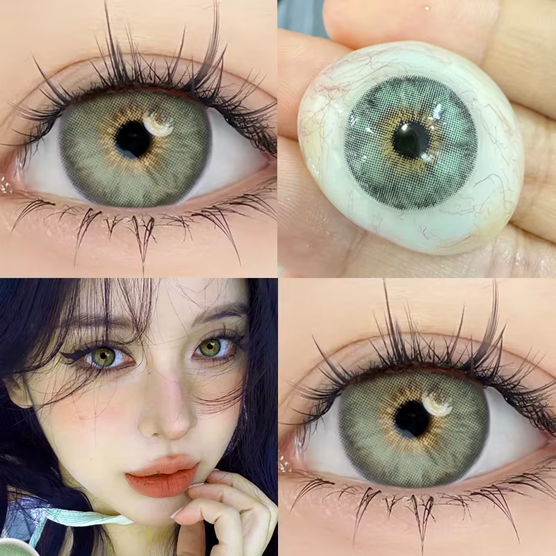 Lentilles de contact coréennes avec délinquants