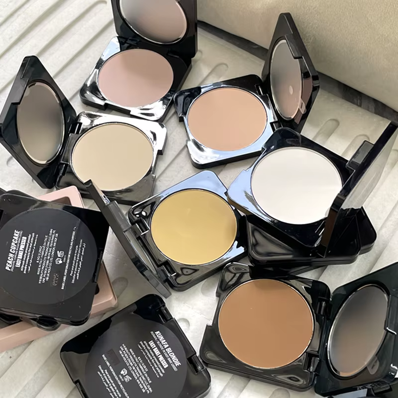 Nouvelle Poudre Fixatrice Mate Pressée Effet Café