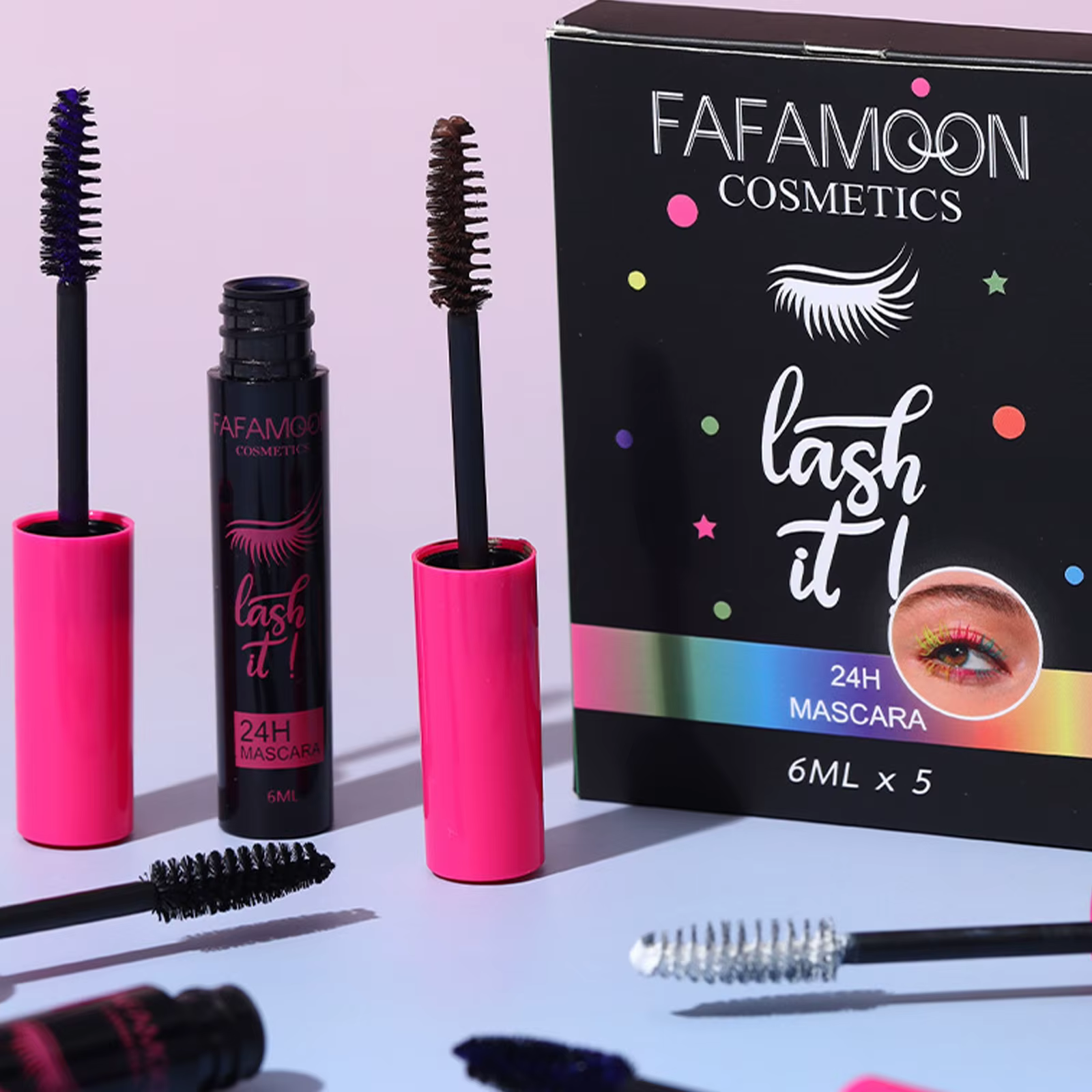 Ensemble de mascara coloré 5D – Kit