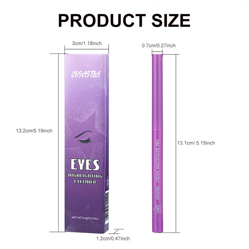 Stylo Eyeliner violet aurore nacré