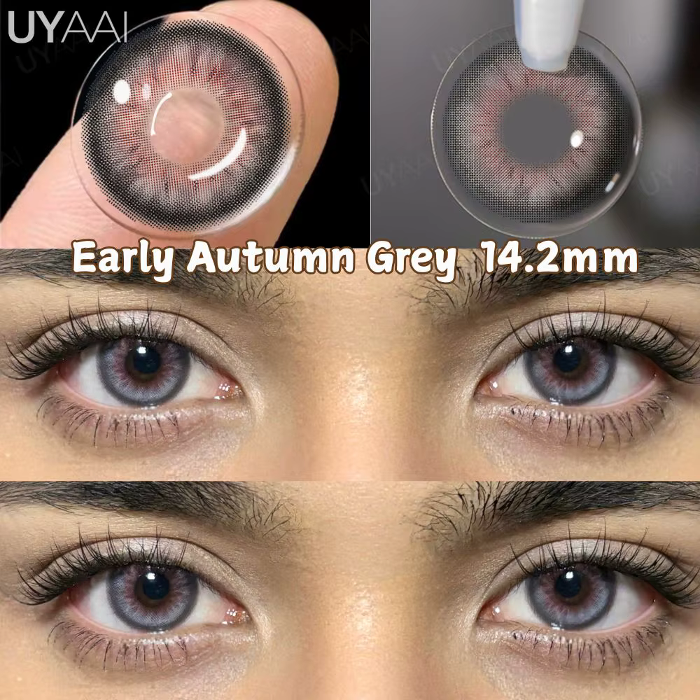 UYAAI 1 Paire de Lentilles de Couleur Bleues