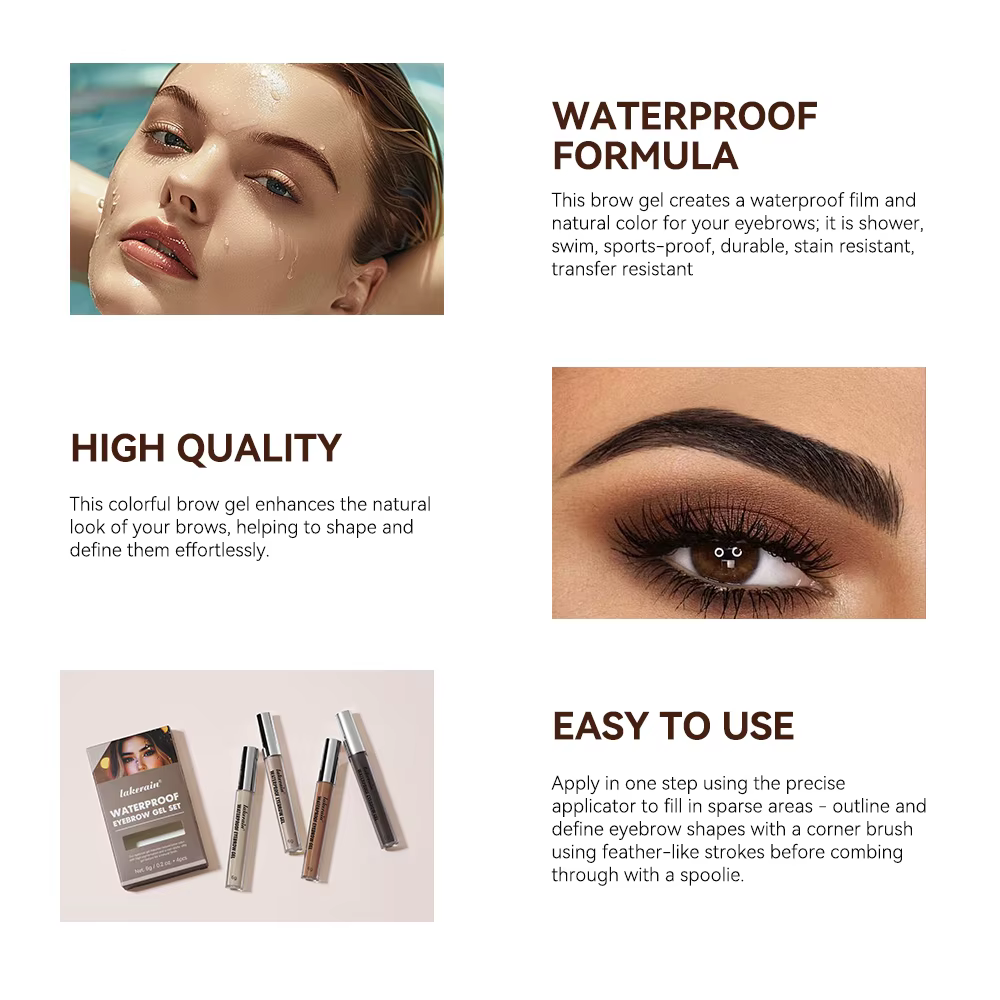 Gel à sourcils longue durée