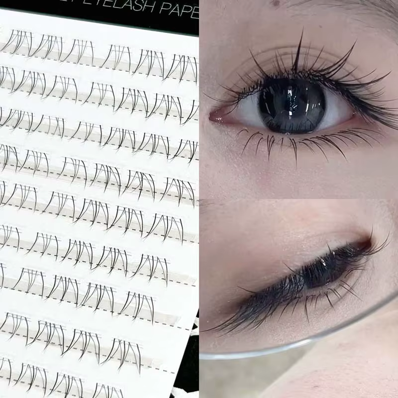 Cils inférieurs Herorange Cat, multi-clusters, légers, confortables, faciles à appliquer, aspect naturel, maquillage quotidien pour les yeux