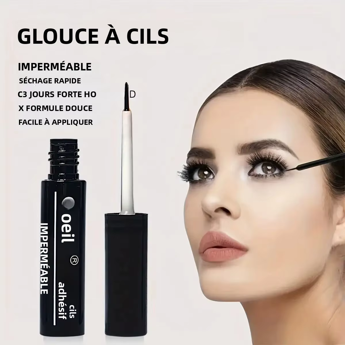 Colle pour faux cils en bande de 5 ml