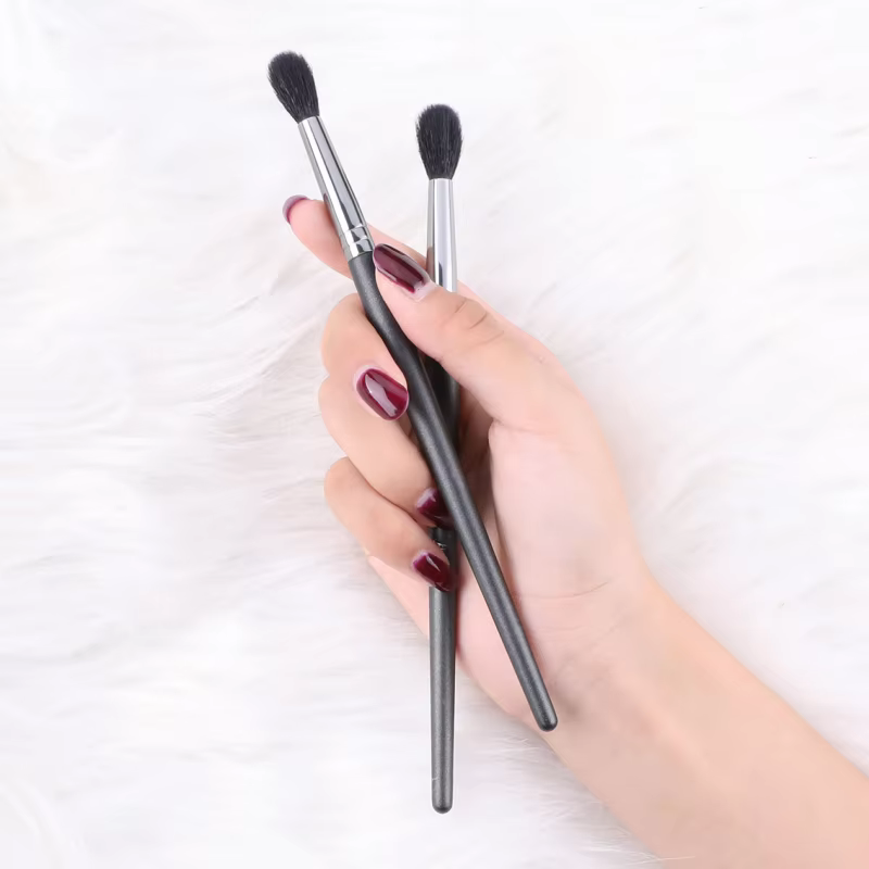 Fard à paupières mélange brosse maquillage naturel chèvre cheveux tache ombre