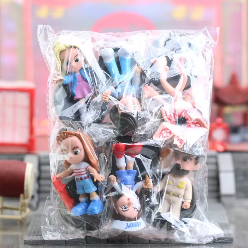 Ensemble de figurines d'action Stranger Things-6 pièces 8 pièces 9 pièces Options disponibles décoration de bureau d'animation populaire jouets à collectionner
