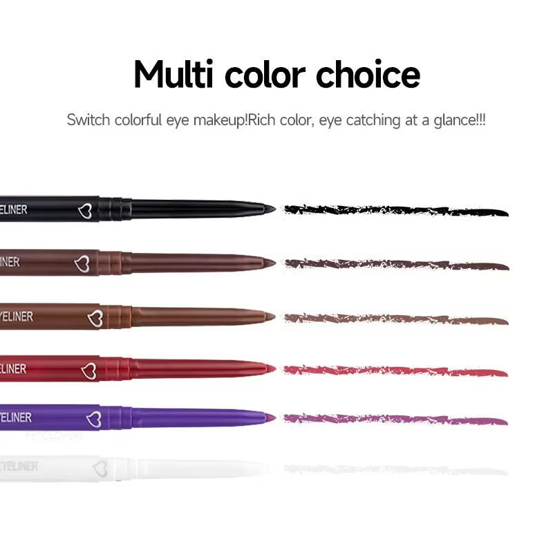 Crayon Eyeliner marron imperméable longue durée bleu noir