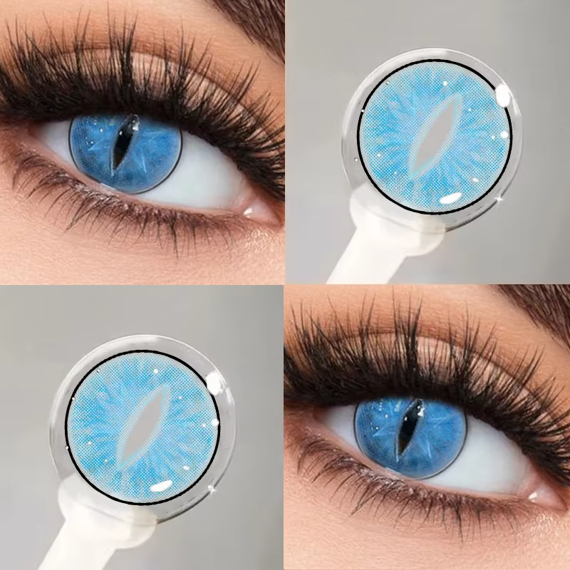 Lentilles de Contact Colorées pour Halloween