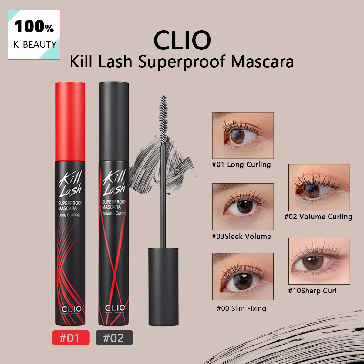 Mascara CLIO Kill Lash Superproof