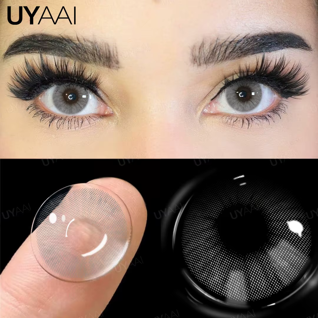 UYAAI 1 paire de lentilles de Contact de couleur pour les yeux