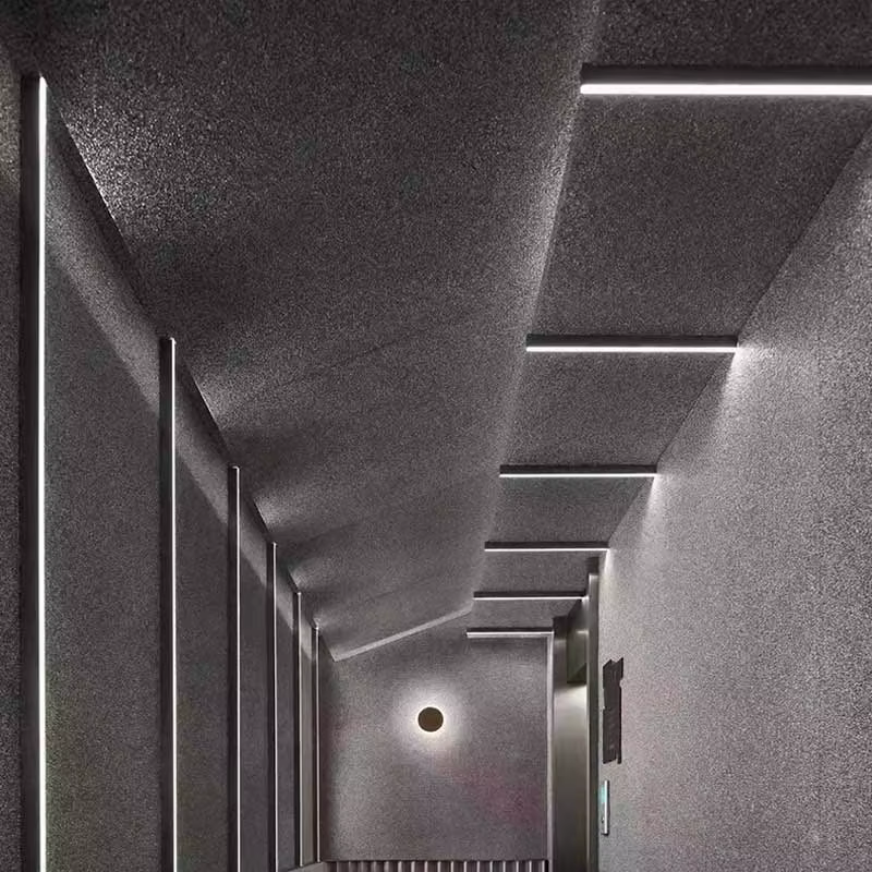 120CM maison intérieure extérieure mousse aluminium lumineux pierre douce étoile plafond nid d'abeille panneau en aluminium fond mur bar décoration murale